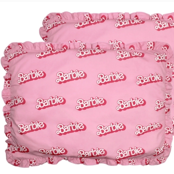 Barbie Ruffle Pillow Sham Set - Picture 3 of 7